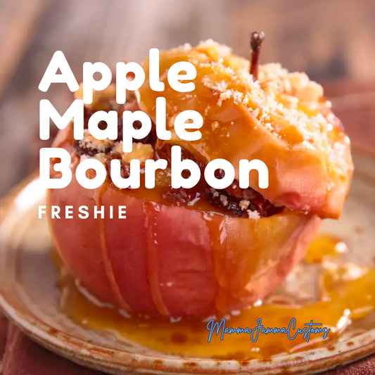 Apple Maple Bourbon Scented Freshie - Shape of Choice