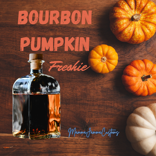 Bourbon Pumpkin Scented Freshie - Shape of Choice