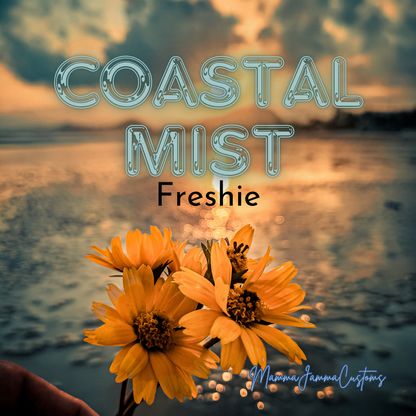 Coastal Mist Scented Freshie - Shape of Choice