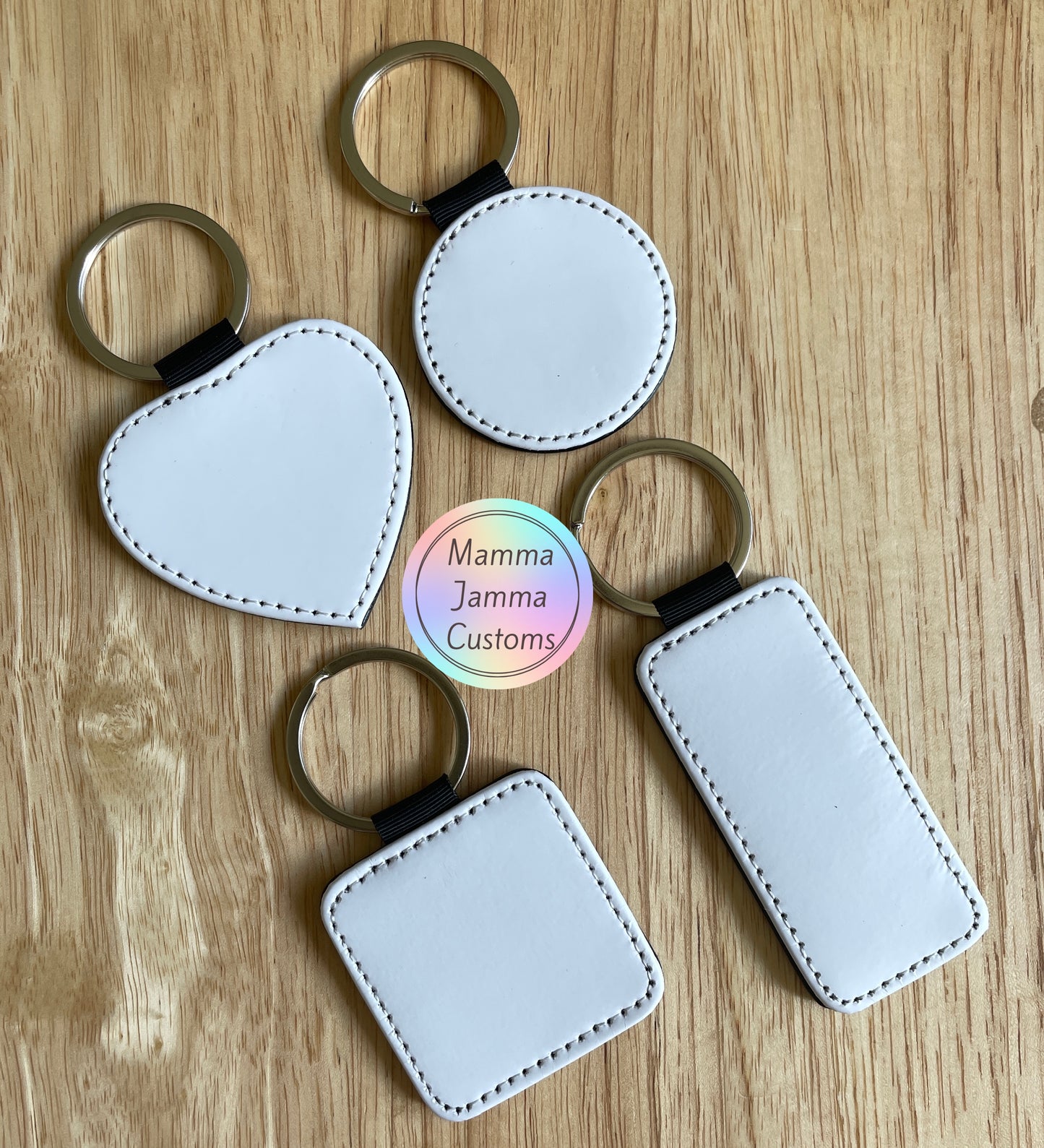 Leather Keychain - Custom Sublimation