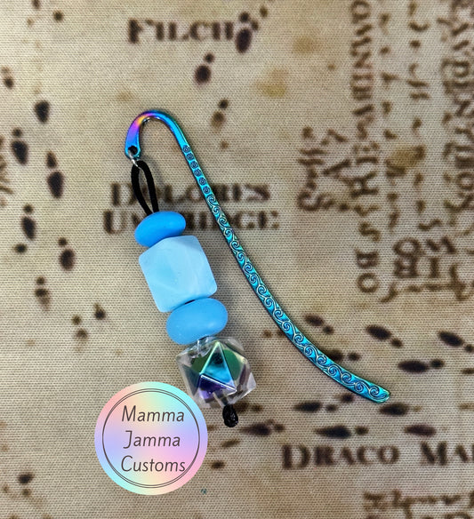 Engraved Beaded Bookmark