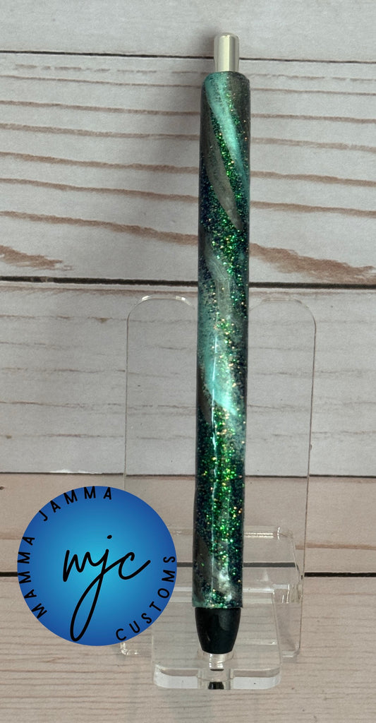 Green Milky Way Style Pen