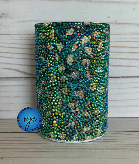 Cheetah Print Bling 16 oz Tumbler