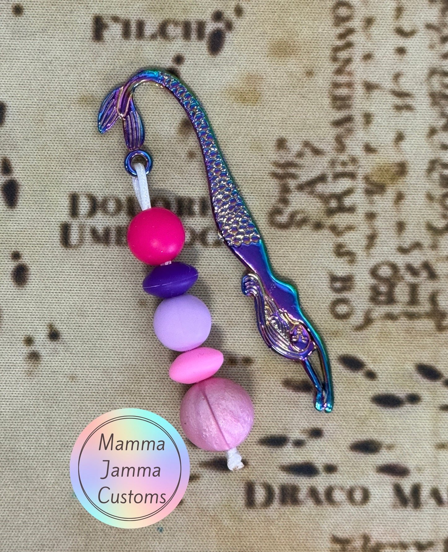 Mermaid Beaded Bookmark