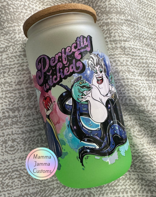 Perfectly Wicked 16 oz Glass Can