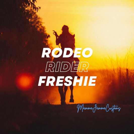 Rodeo Rider Scented Freshie - Shape of Choice