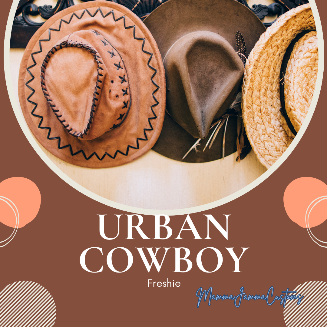 Urban Cowboy Scented Freshie - Shape of Choice