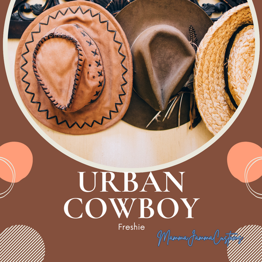 Urban Cowboy Scented Freshie - Shape of Choice